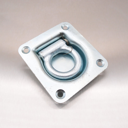 102mm x 96mm Recessed Lashing Link - Zinc Plated