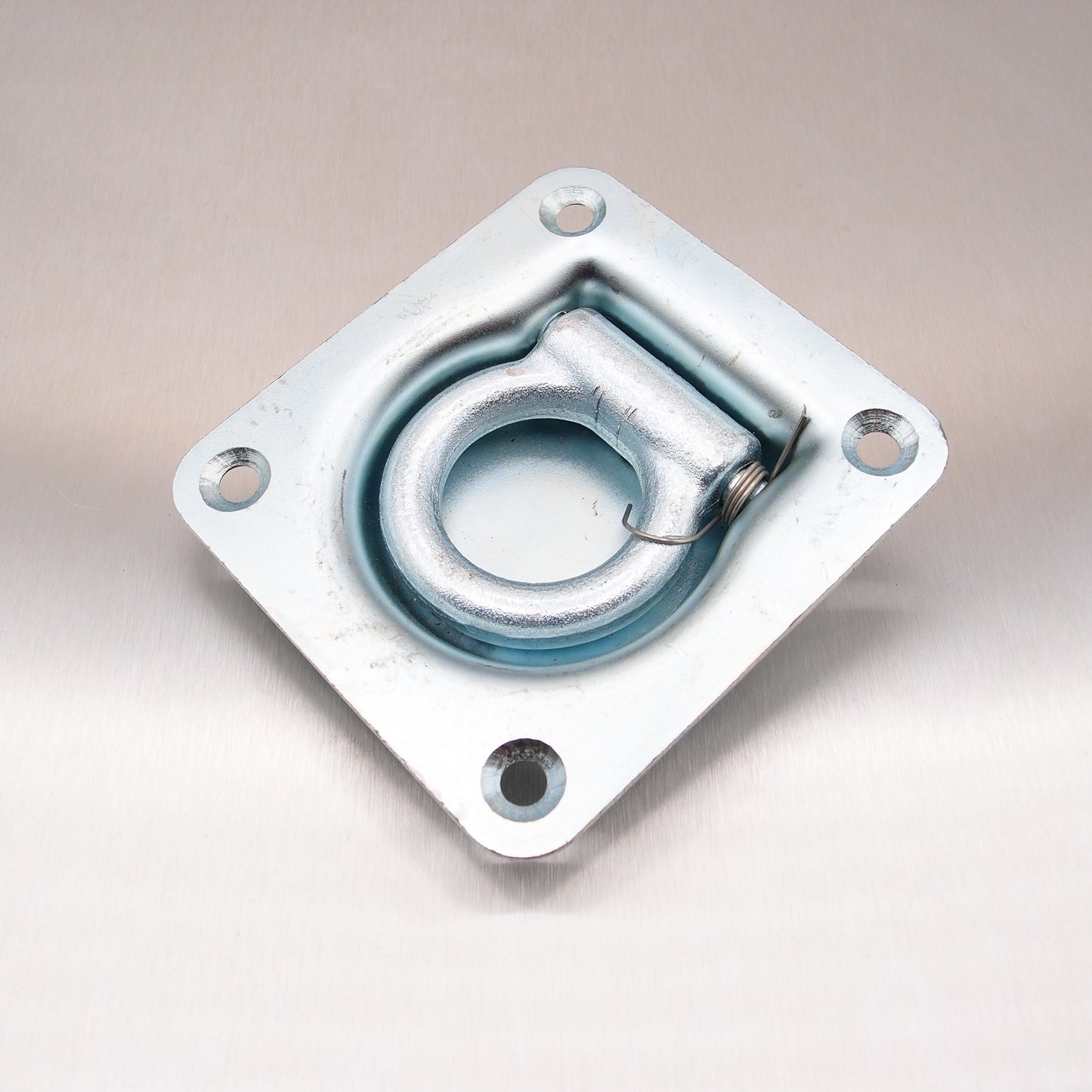 102mm x 96mm Recessed Lashing Link - Zinc Plated