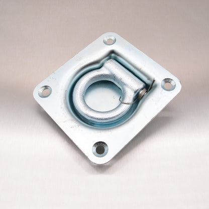 102mm x 96mm Recessed Lashing Link - Zinc Plated