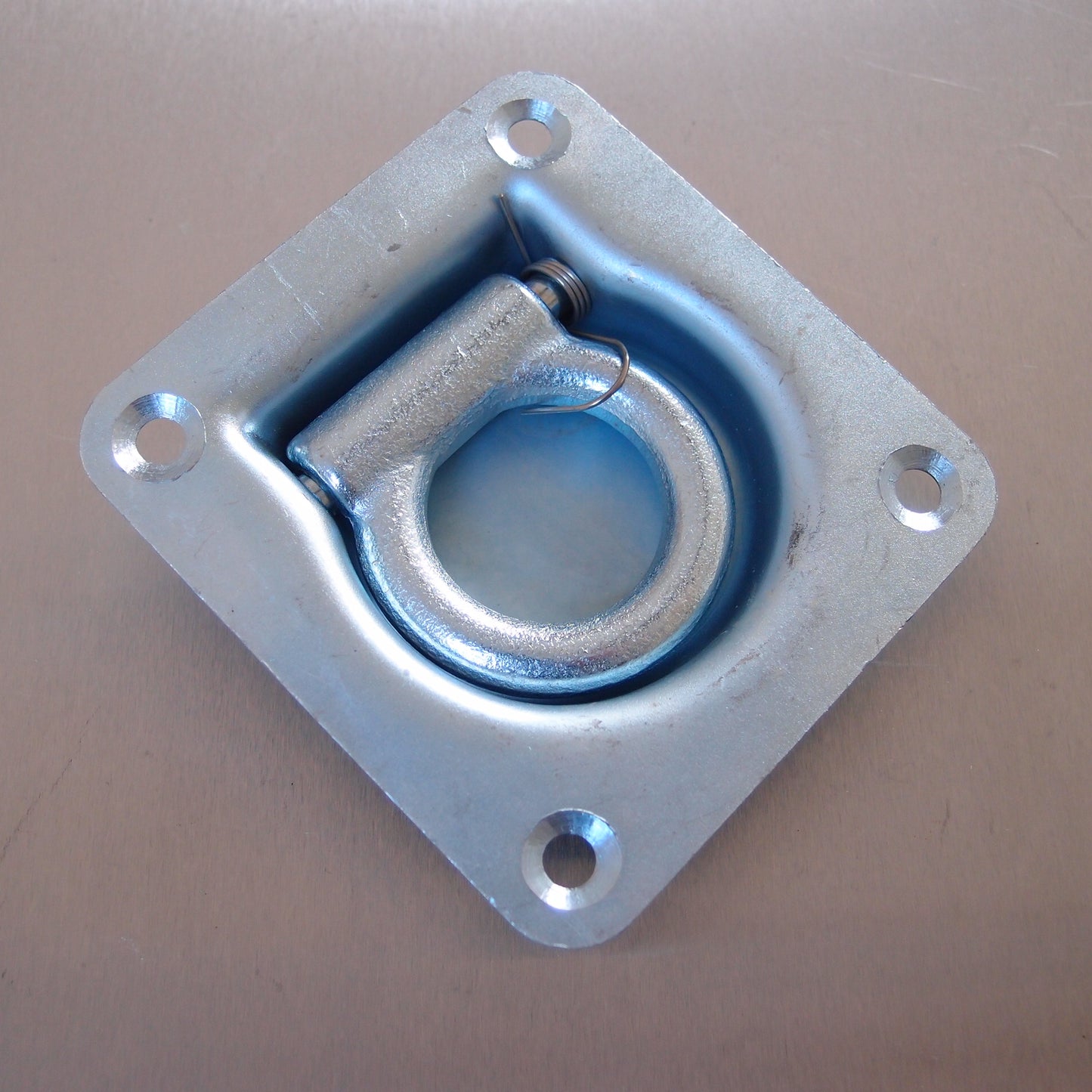 102mm x 96mm Recessed Lashing Link - Zinc Plated