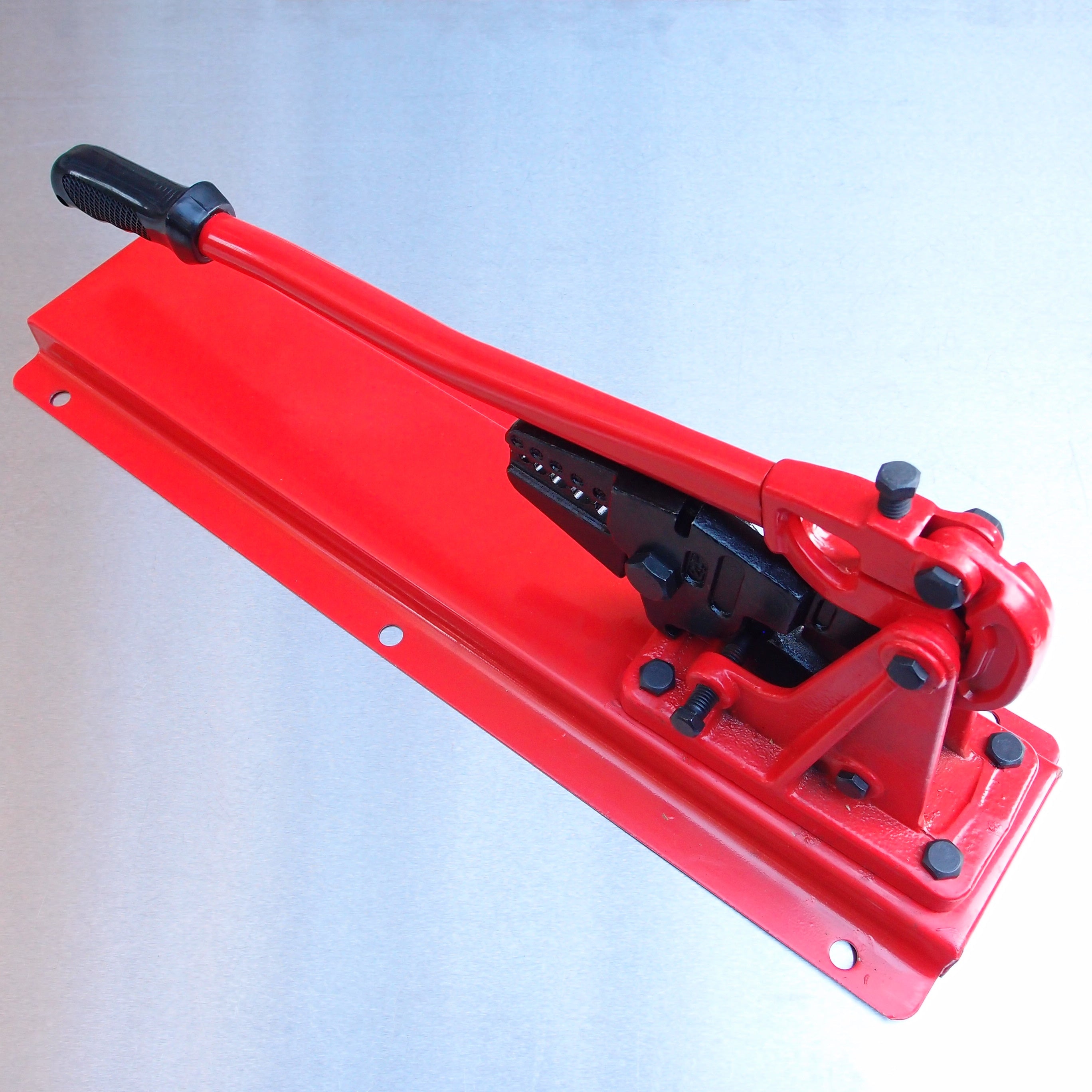 Wire Rope Swaging/Crimping/Rigging Tool - Bench Mounted - Built-In Cut ...