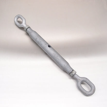 Rigging Screws Closed Body with Locknuts: Galvanised - Eye & Eye