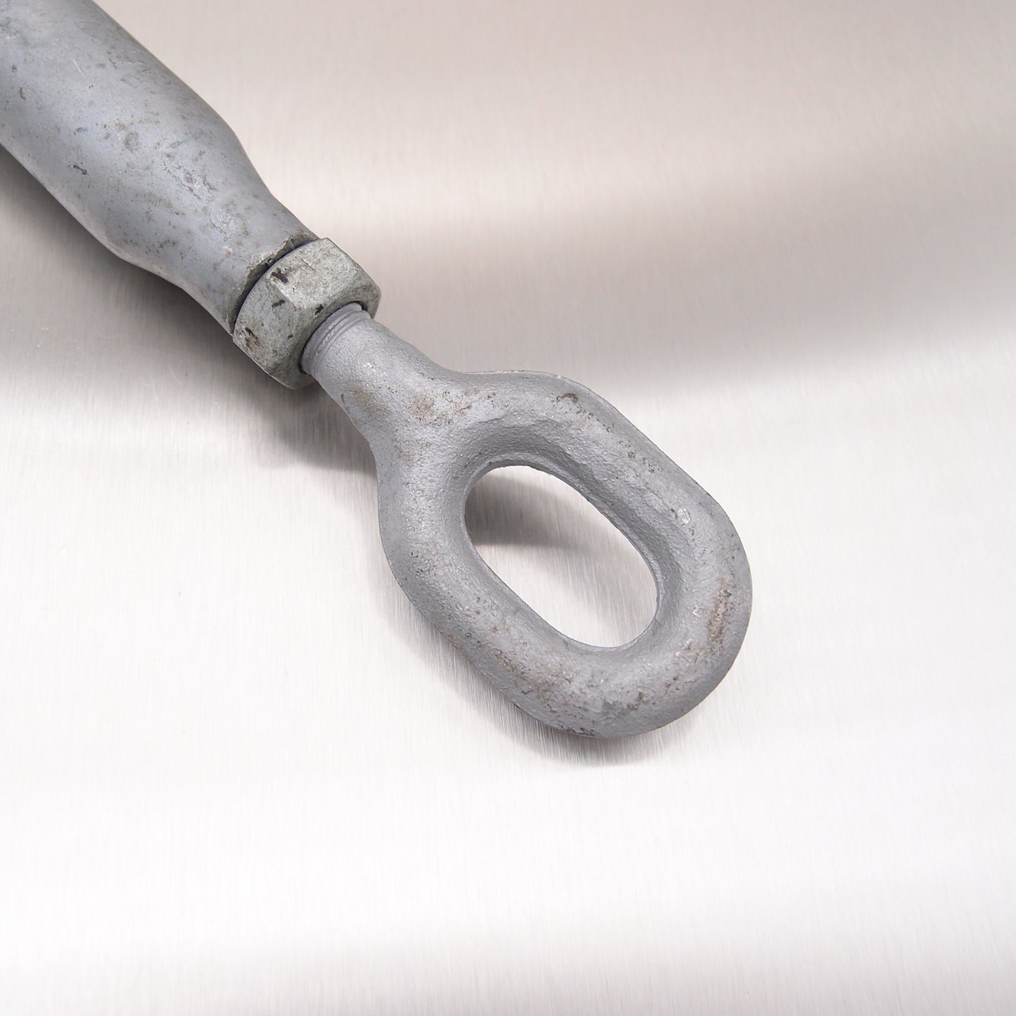 Rigging Screws Closed Body with Locknuts: Galvanised - Eye & Eye