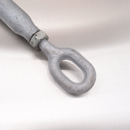 Rigging Screws Closed Body with Locknuts: Galvanised - Eye & Eye