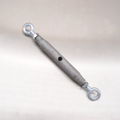 Rigging Screws Closed Body with Locknuts: Galvanised - Eye & Eye