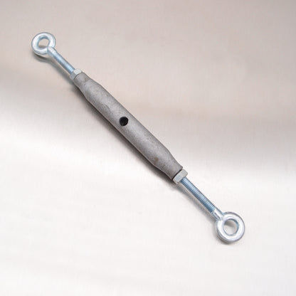 Rigging Screws Closed Body with Locknuts: Galvanised - Eye & Eye