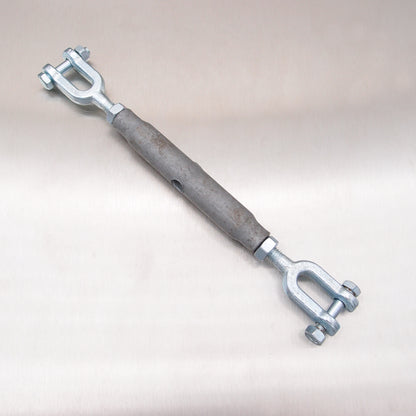 Rigging Screws Closed Body with Locknuts: Galvanised - Jaw & Jaw