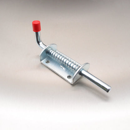 Spring Loaded Bolt - Zinc Plated