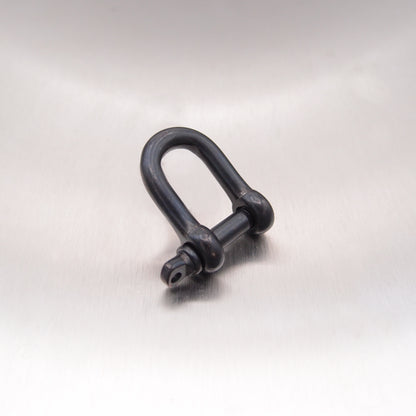 StayBlack Stainless Steel Dee Shackle - with Screwed Collar Pin AISI 316