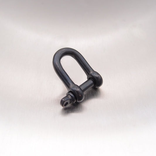 StayBlack Stainless Steel Dee Shackle - with Screwed Collar Pin AISI 316