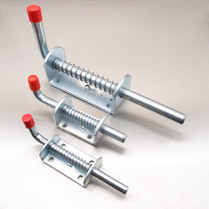 Spring Loaded Bolt - Zinc Plated