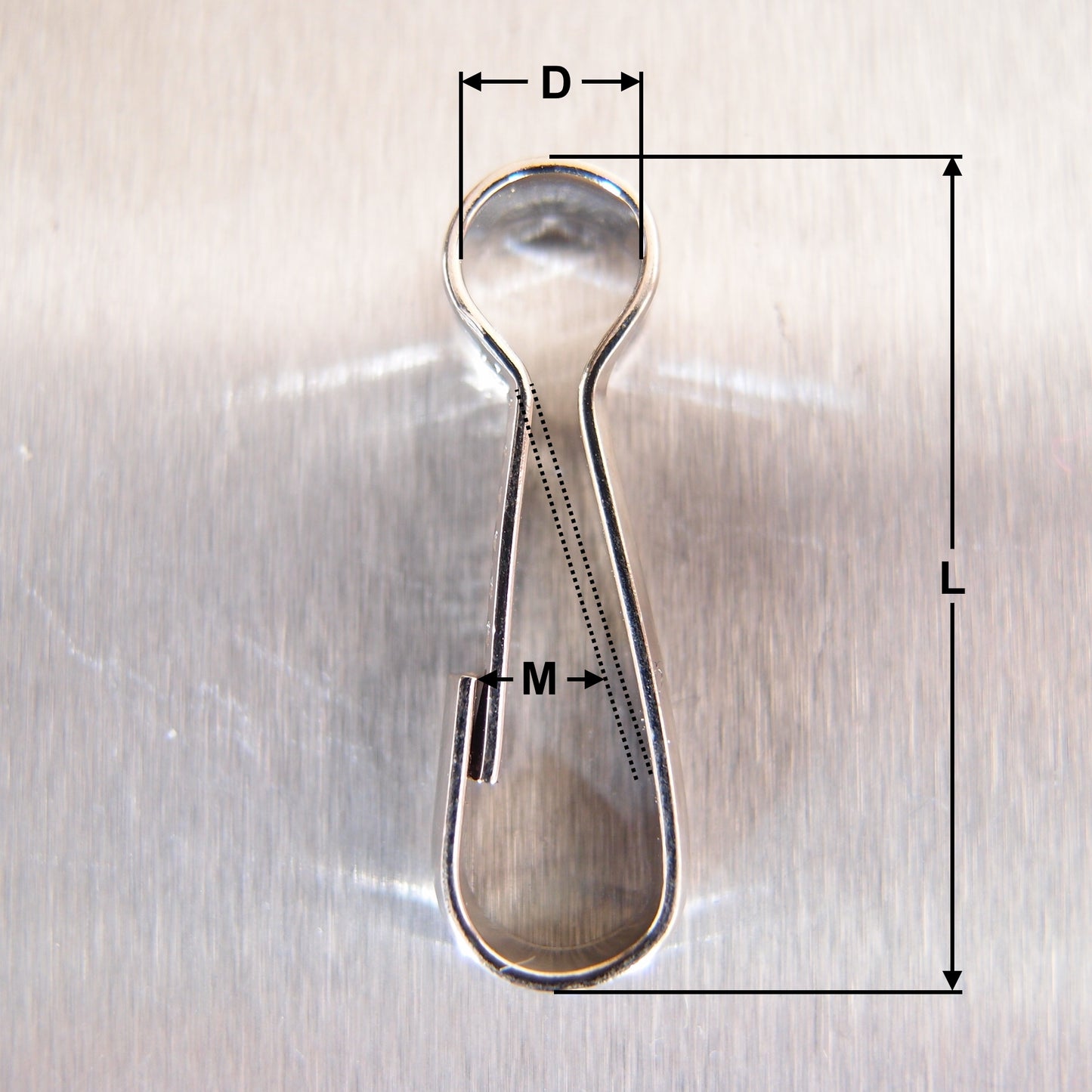 Simplex Hooks / Dog Clips - Nickel Plated