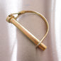 Shaft Locking Pin -  Yellow Passivated