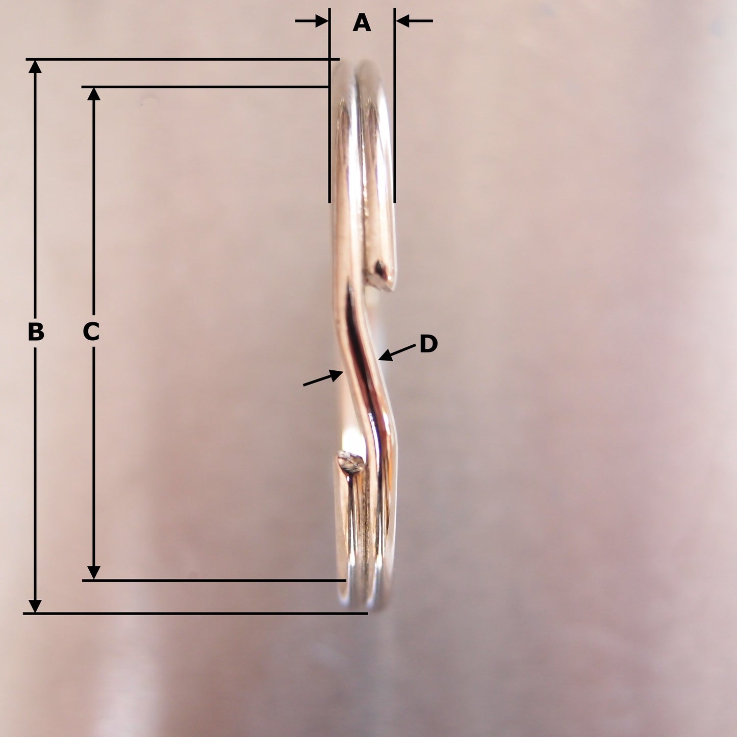 Split Ring (Key Ring) Nickel Plated