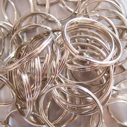 Split Ring (Key Ring) Nickel Plated