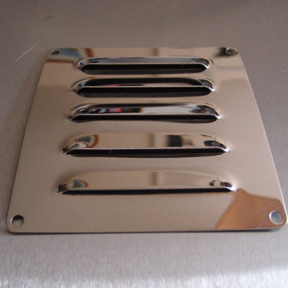 120mm x 120mm Stainless Steel Vertical Vent AISI 304