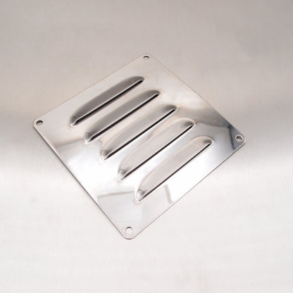 120mm x 120mm Stainless Steel Vertical Vent AISI 304