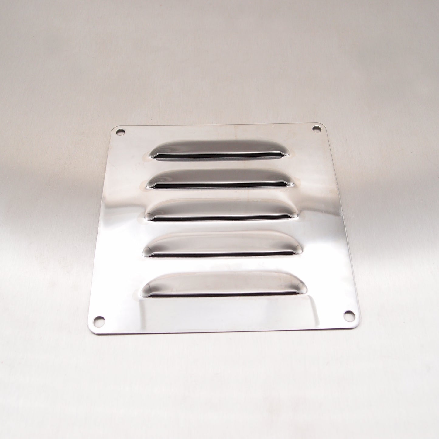 120mm x 120mm Stainless Steel Vertical Vent AISI 304