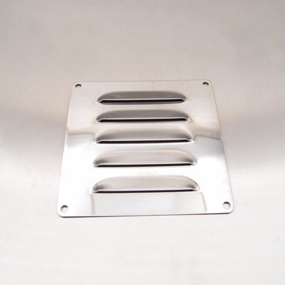 120mm x 120mm Stainless Steel Vertical Vent AISI 304