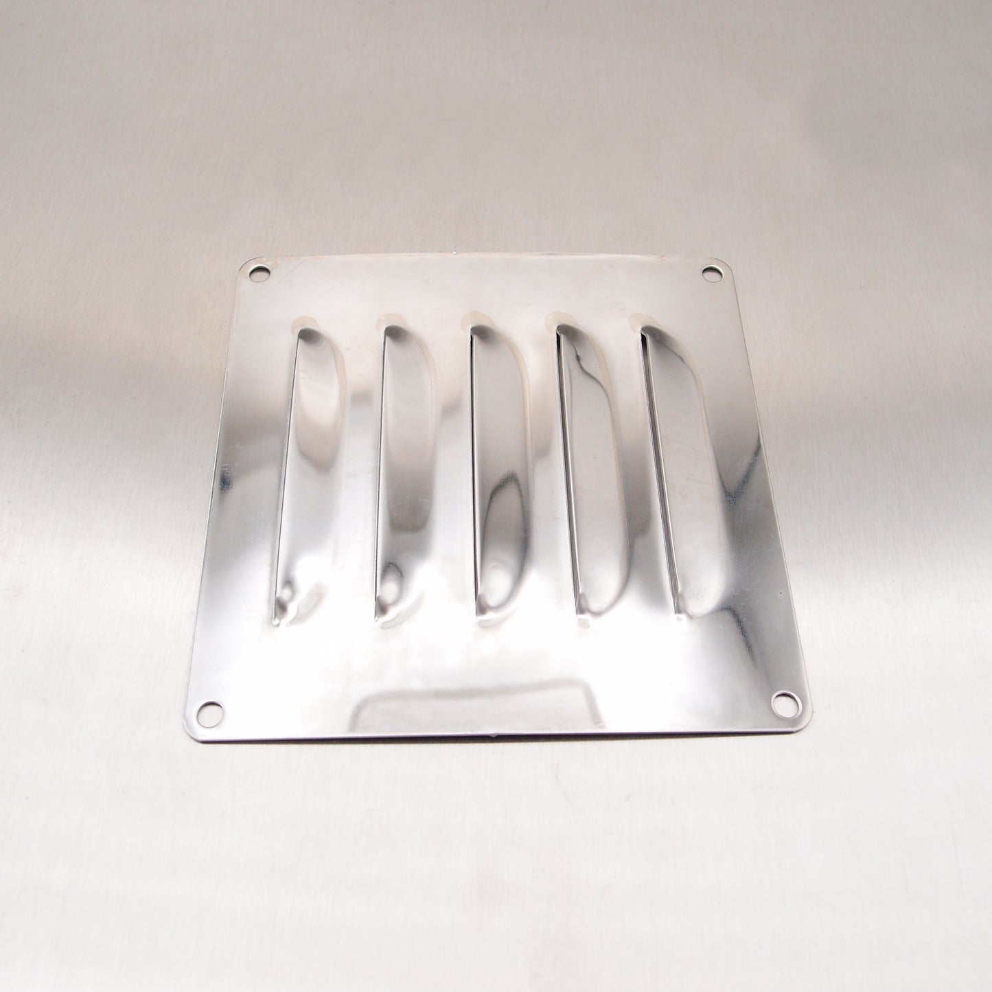 120mm x 120mm Stainless Steel Vertical Vent AISI 304