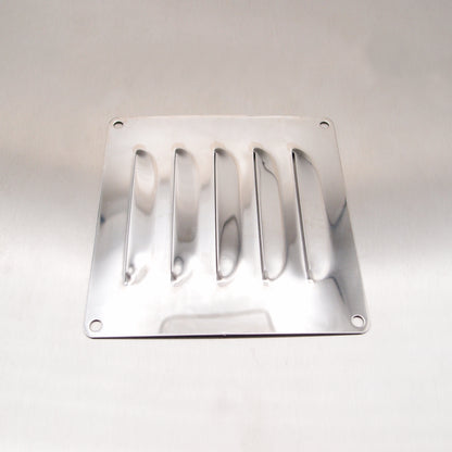 120mm x 120mm Stainless Steel Vertical Vent AISI 304