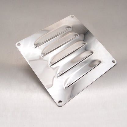 120mm x 120mm Stainless Steel Vertical Vent AISI 304