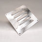 120mm x 120mm Stainless Steel Vertical Vent AISI 304