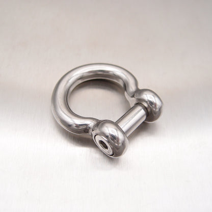 Stainless Steel Bow Shackle - Hexagon Socket Countersunk Pin - AISI 316
