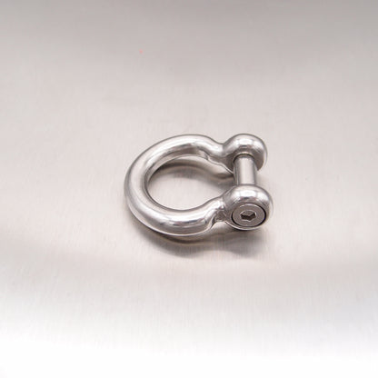 Stainless Steel Bow Shackle - Hexagon Socket Countersunk Pin - AISI 316