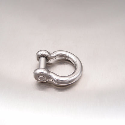 Stainless Steel Bow Shackle - Hexagon Socket Countersunk Pin - AISI 316