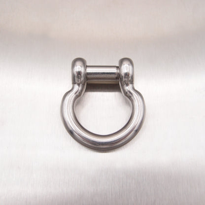 Stainless Steel Bow Shackle - Hexagon Socket Countersunk Pin - AISI 316