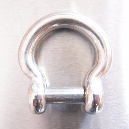 Stainless Steel Bow Shackle - Hexagon Socket Countersunk Pin - AISI 316