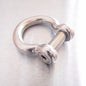 Stainless Steel Bow Shackle - Hexagon Socket Countersunk Pin - AISI 316