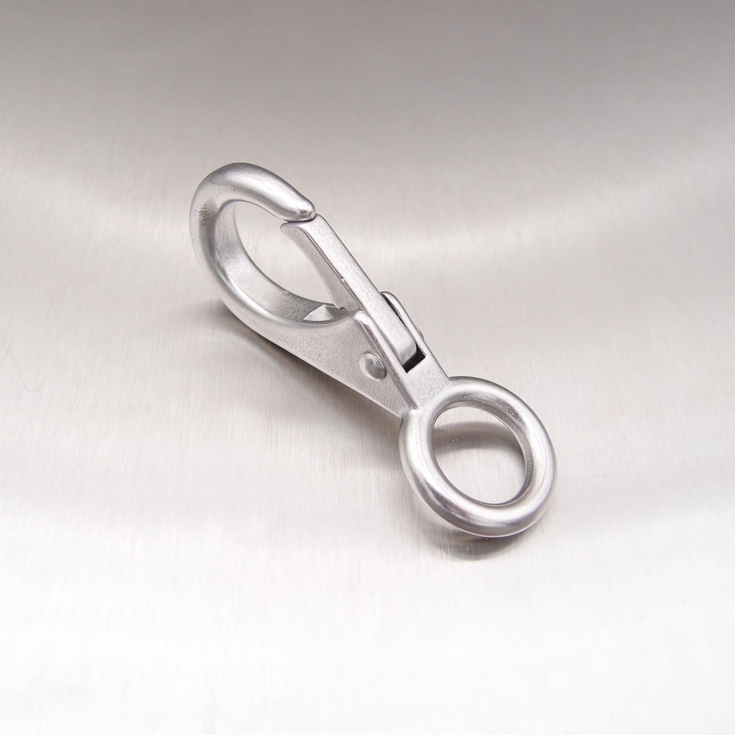 Stainless Steel Fixed Eye Boat Snap Hook AISI 316
