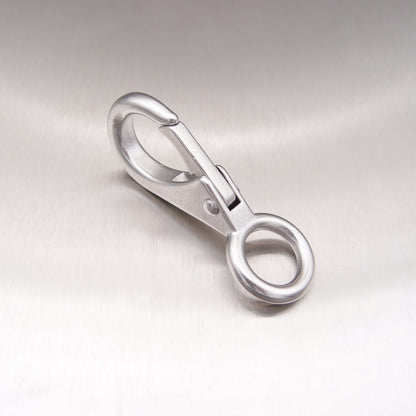 Stainless Steel Fixed Eye Boat Snap Hook AISI 316