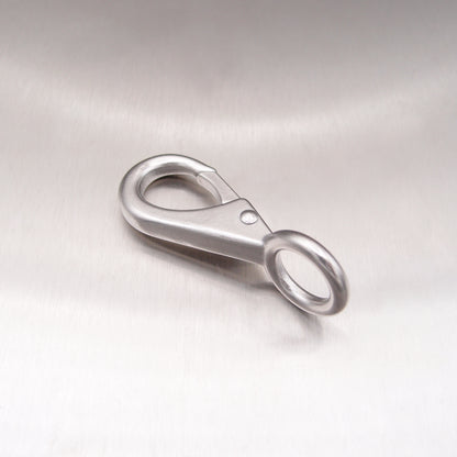 Stainless Steel Fixed Eye Boat Snap Hook AISI 316