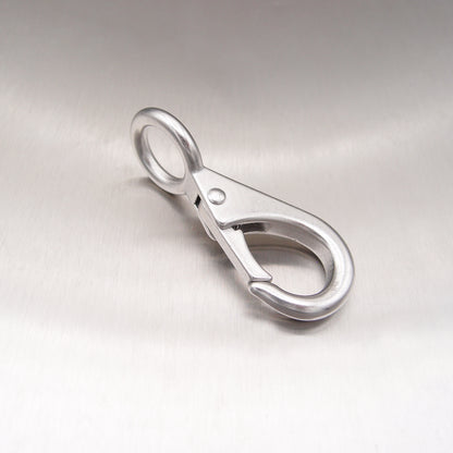 Stainless Steel Fixed Eye Boat Snap Hook AISI 316