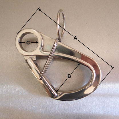 Stainless Steel Buoy Mooring Hook - AISI 316
