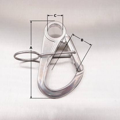 Stainless Steel Buoy Mooring Hook - AISI 316