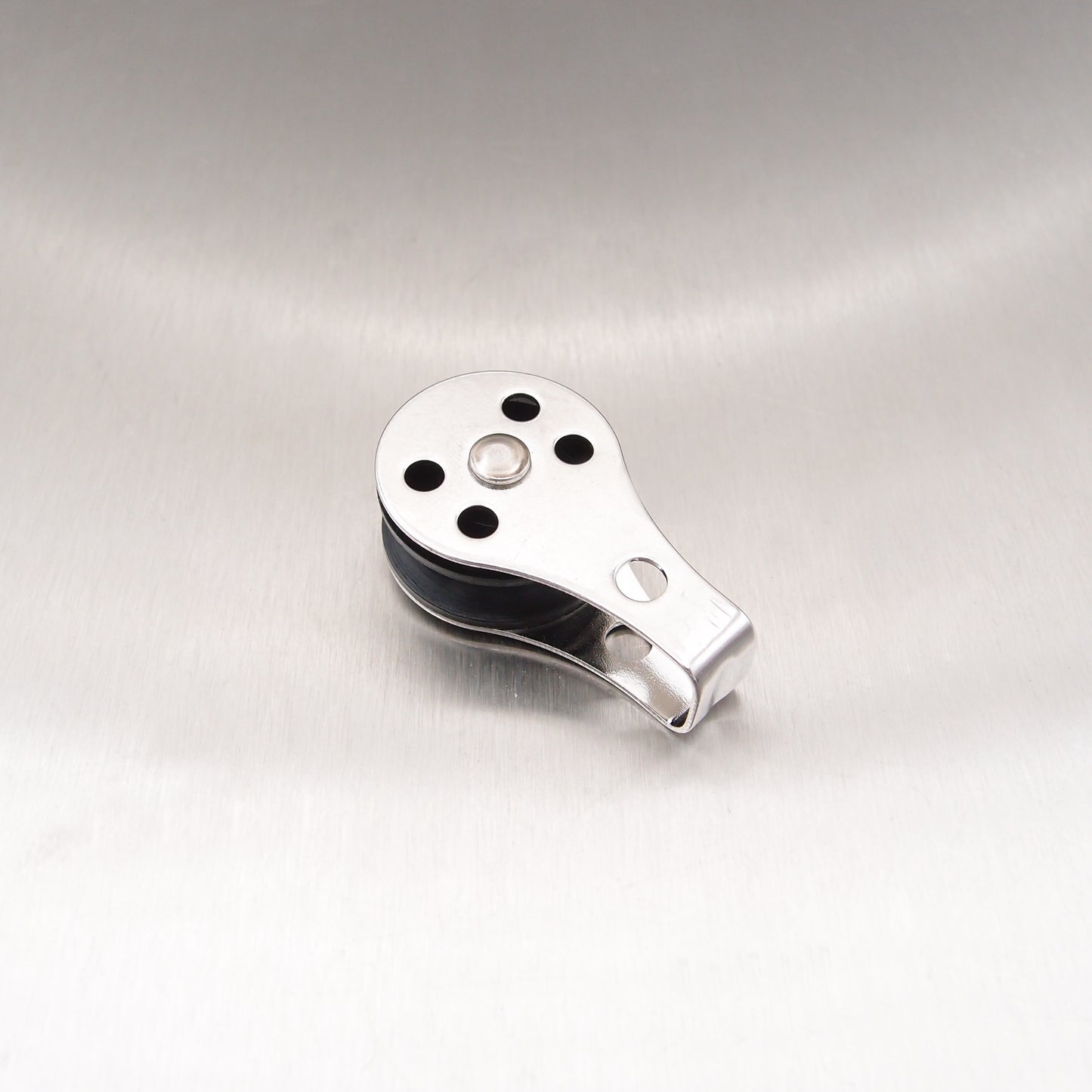 Stainless Steel 25mm Pulley Block with Nylon Sheave - Type 2 - AISI 316