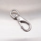 Stainless Steel Swivel Eye Boat Snap Hook - AISI 316