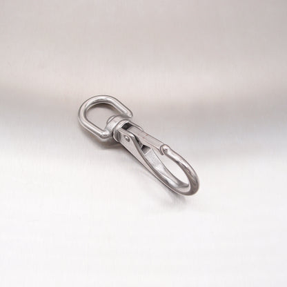 Stainless Steel Swivel Eye Boat Snap Hook - AISI 316
