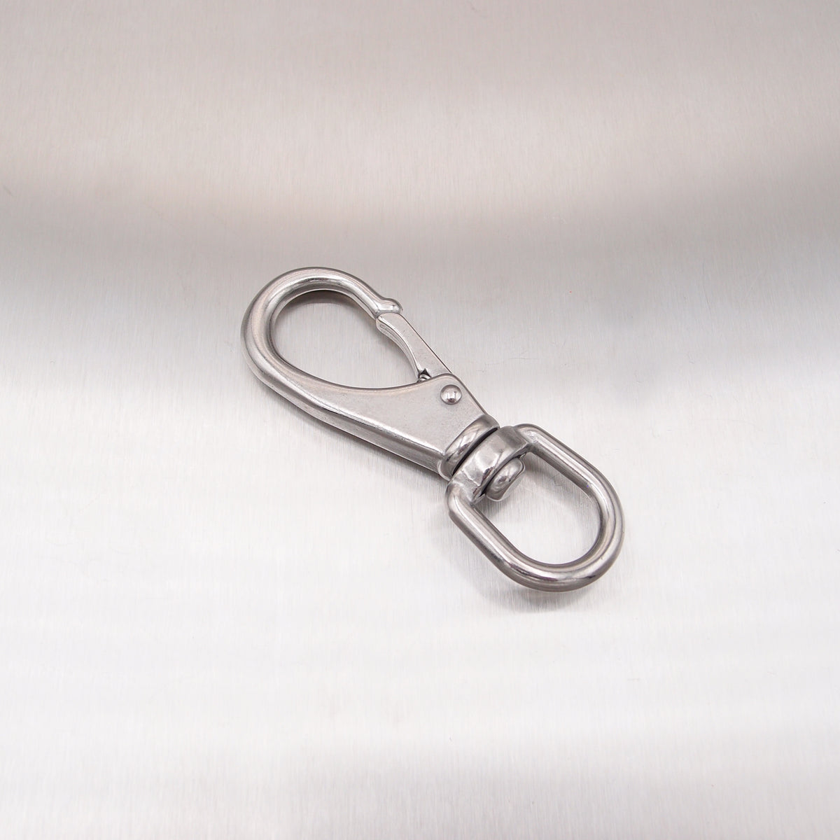 Stainless Steel Swivel Eye Boat Snap Hook - AISI 316