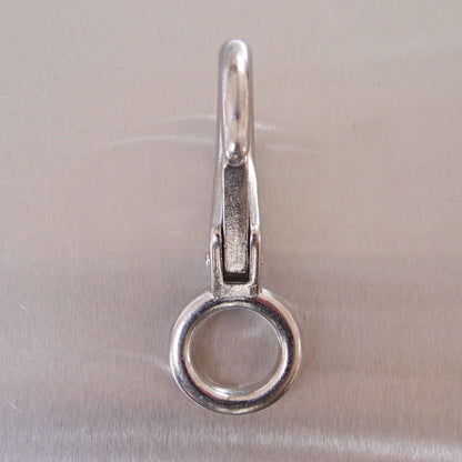 Stainless Steel Fixed Eye Boat Snap Hook AISI 316