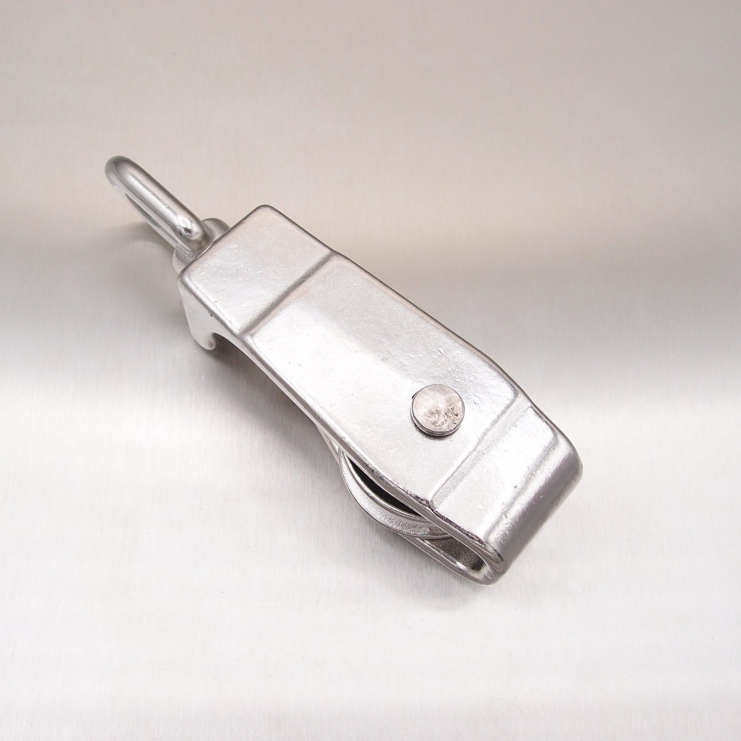 Suits 10mm Rope Stainless Steel Open Sided Pulley Block - AISI 316