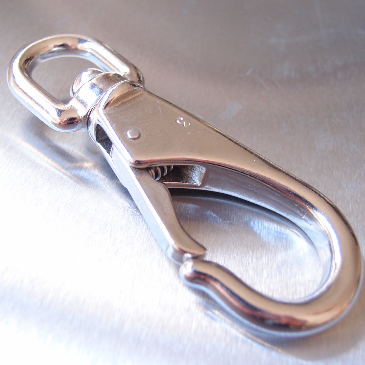 Stainless Steel Swivel Eye Boat Snap Hook - AISI 316