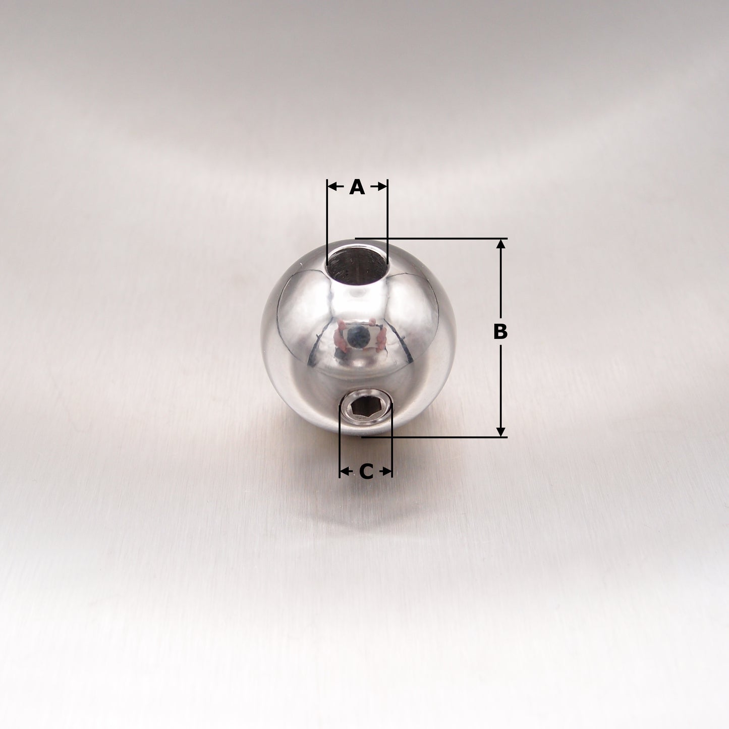 Wire Rope Ball Terminal End - Stainless steel AISI 316