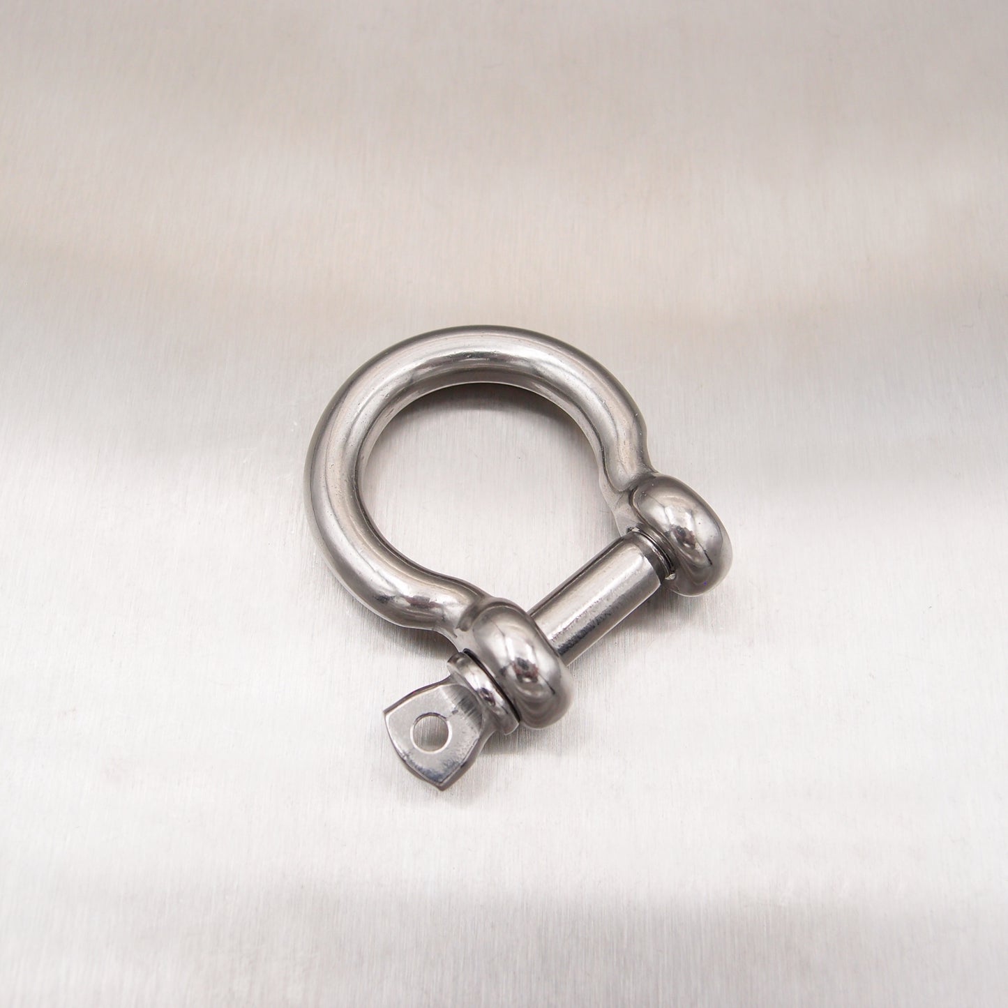 Stainless Steel Bow Shackle - with Screwed Collar Pin - AISI 316