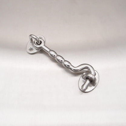 Stainless Steel Cabin Door Hooks with Plate - AISI 316