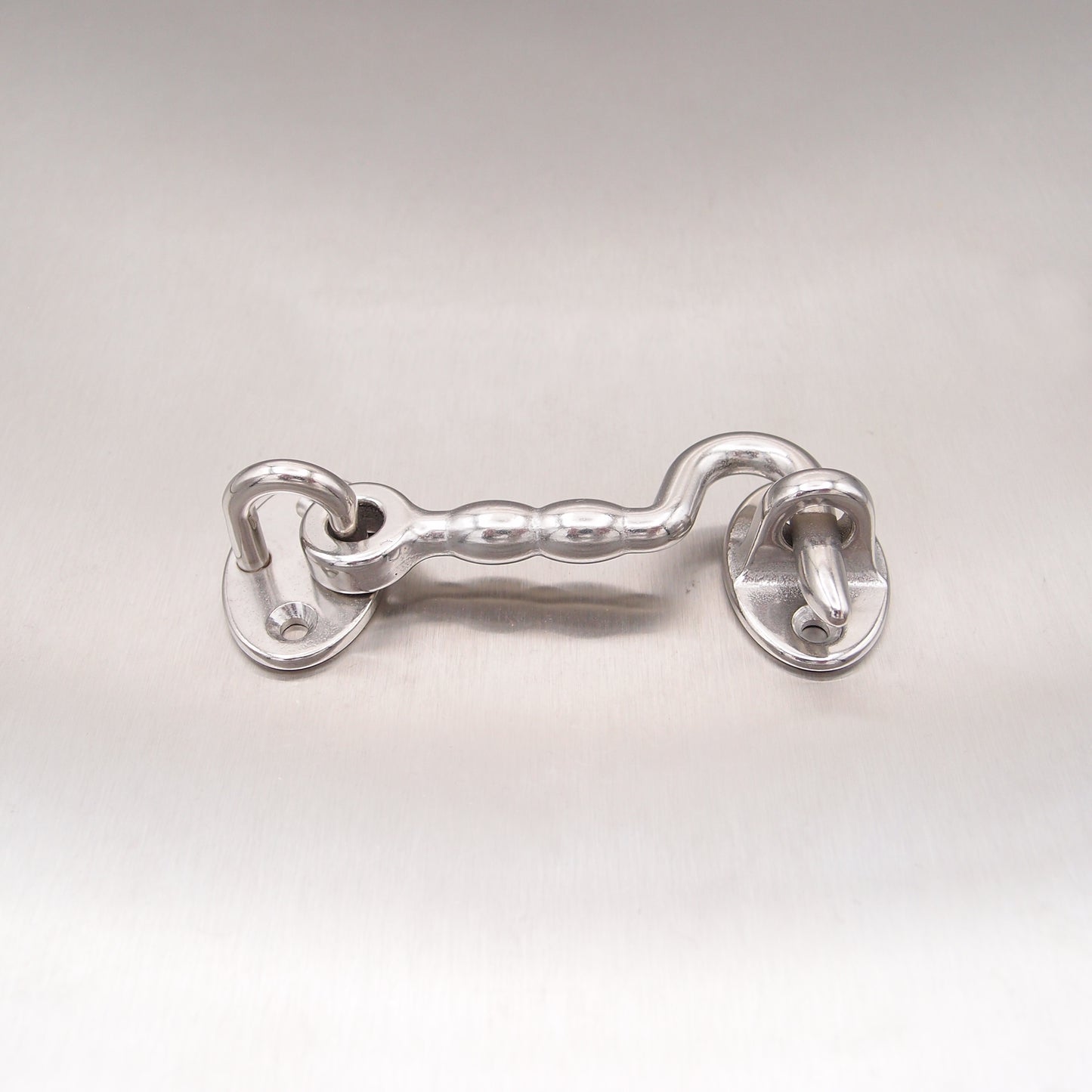 Stainless Steel Cabin Door Hooks with Plate - AISI 316